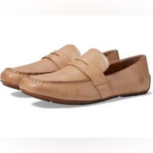 Born Tan Melinda Penny Loafer Slip On Comfort Shoes Removable Insoles Size 7.5